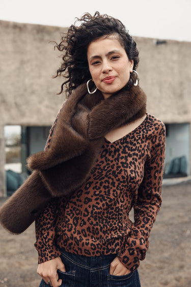 ACCESSOIRE LIVIE FURRY MARRON MARRON