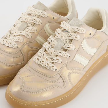 BASKETS FEMME GOAL BEIGE BEIGE