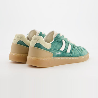 BASKETS FEMME GOAL VERT VERT