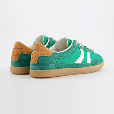 BASKETS FEMME KIZUNA VERT VERT