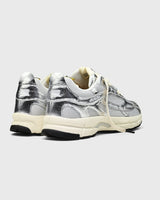 BASKETS FEMME RE-RUN CRACKED ARGENT ARGENT
