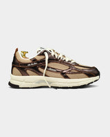 BASKETS FEMME RE-RUN CRACKED MARRON MARRON