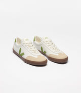 BASKETS FEMME VOLLEY BLANC/VERT BLANC/VERT