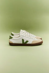 BASKETS FEMME VOLLEY BLANC/VERT BLANC/VERT