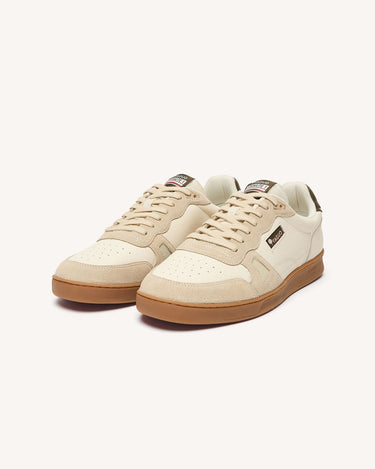 BASKETS HOMME COMMUTE 1 LEATHER-SUE CREME CREME
