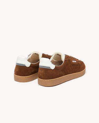 BASKETS HOMME LUMBO SUEDE COGNAC COGNAC
