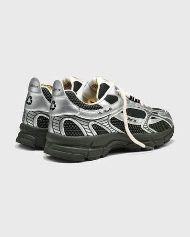 BASKETS HOMME RE-RUN SCRATCHED ARGENT ARGENT