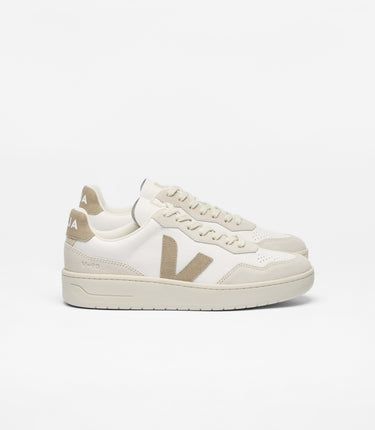 BASKETS HOMME V90 BLANC/TAUPE BLANC/TAUPE