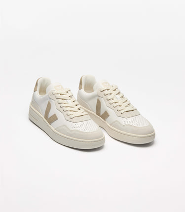 BASKETS HOMME V90 BLANC/TAUPE BLANC/TAUPE