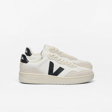 BASKETS MIXTE V90 BLANC/NOIR BLANC/NOIR