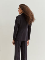 BLAZER FEMME LP007113 MARINE MARINE