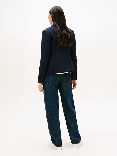 BLAZER FEMME PUNTO TONAL CREST MARINE MARINE