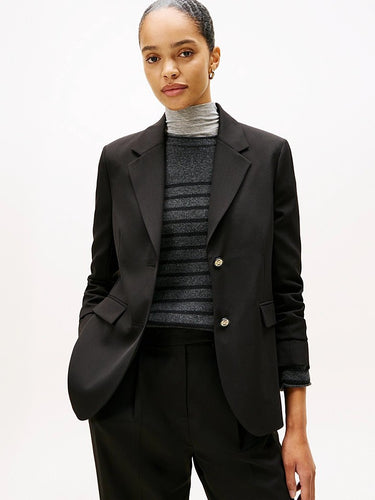 BLAZER FEMME TIMELESS WOOL NOIR NOIR