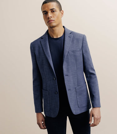 BLAZER HOMME ALESSIO BLEU BLEU