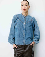BLOUSE FEMME ANAELLE BLEU CLAIR BLEU CLAIR