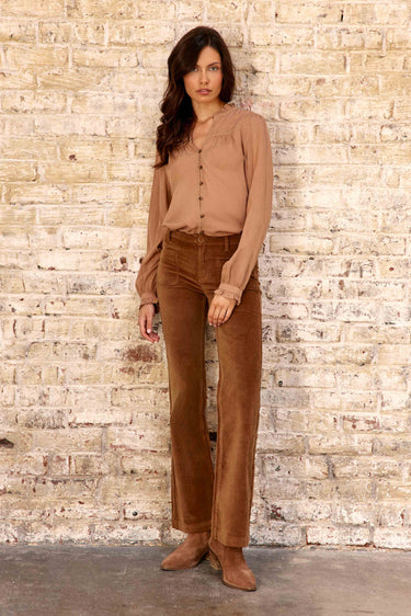 BLOUSE FEMME BOWEN CAMEL CAMEL