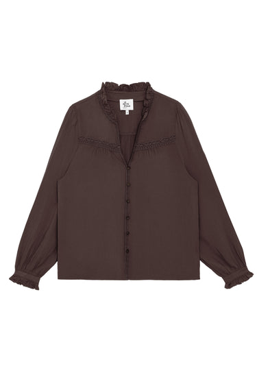 BLOUSE FEMME BOWEN MARRON MARRON