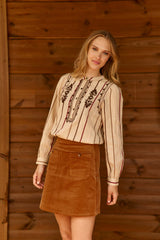 BLOUSE FEMME BRIAR BEIGE BEIGE