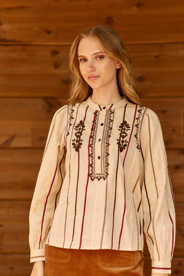 BLOUSE FEMME BRIAR BEIGE BEIGE