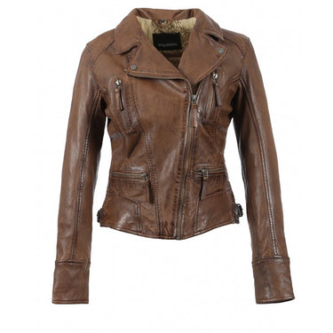 BLOUSON FEMME MOUTON VEGAS COGNAC COGNAC