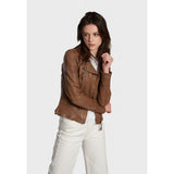 BLOUSON FEMME MOUTON VEGAS COGNAC COGNAC