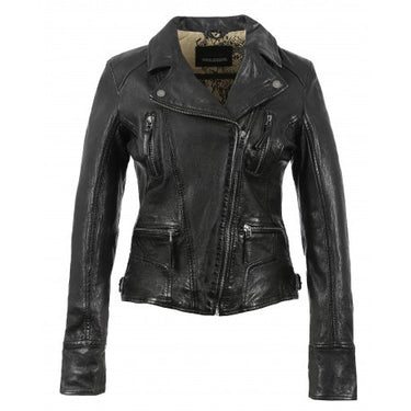 BLOUSON FEMME MOUTON VEGAS NOIR NOIR