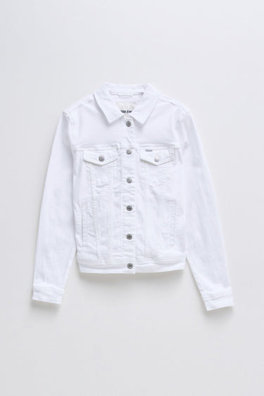 BLOUSON FEMME BLANC BLANC