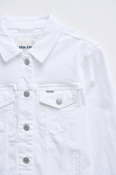 BLOUSON FEMME BLANC BLANC