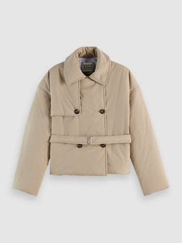 BLOUSON FEMME LIGHTWEIGHT PADDED BEIGE BEIGE