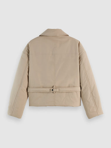 BLOUSON FEMME LIGHTWEIGHT PADDED BEIGE BEIGE