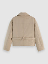 BLOUSON FEMME LIGHTWEIGHT PADDED BEIGE BEIGE