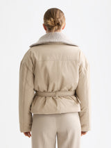 BLOUSON FEMME LIGHTWEIGHT PADDED BEIGE BEIGE