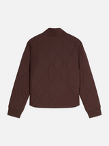 BLOUSON FEMME REVERSIBLE QUILTED MARRON MARRON