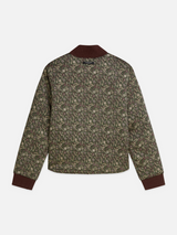 BLOUSON FEMME REVERSIBLE QUILTED MARRON MARRON