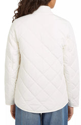 BLOUSON FEMME LW QUILTED BOMBER BLANC BLANC