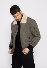 BLOUSON HOMME AVIATOR KAKI KAKI