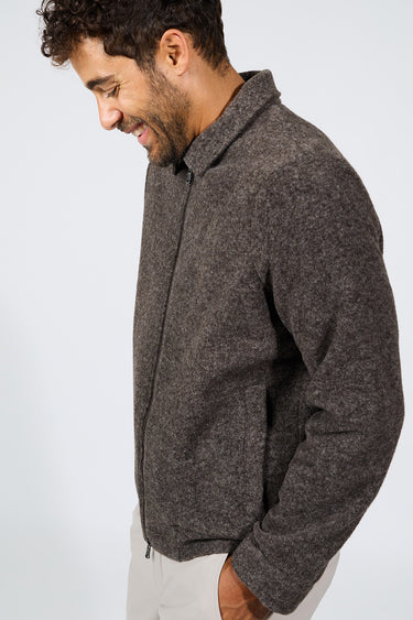 BLOUSON HOMME STEPH SOZZA CHOCOLAT CHOCOLAT