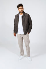 BLOUSON HOMME STEPH SOZZA CHOCOLAT CHOCOLAT