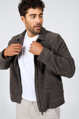 BLOUSON HOMME STEPH SOZZA CHOCOLAT CHOCOLAT