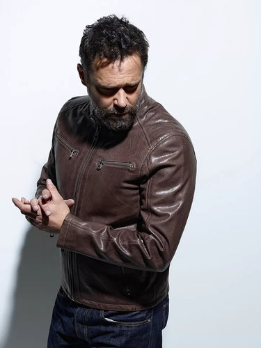 BLOUSON HOMME GAFINO LAMB VITA DARK COGNAC Dark Cognac