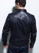 BLOUSON HOMME GAFINO LAMB VITA NOIR NOIR