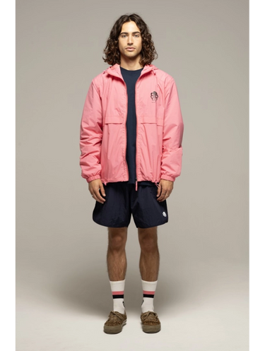 BLOUSON HOMME WINDBREAKER ROSE ROSE