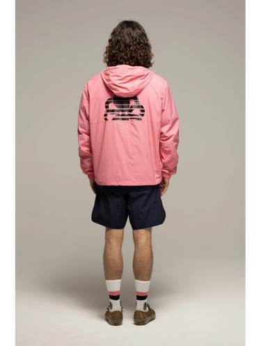 BLOUSON HOMME WINDBREAKER ROSE ROSE