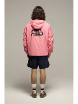 BLOUSON HOMME WINDBREAKER ROSE ROSE