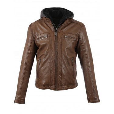 BLOUSON HOMME MOUTON VEGAS CAMEL CAMEL