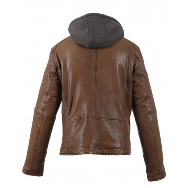 BLOUSON HOMME MOUTON VEGAS CAMEL CAMEL