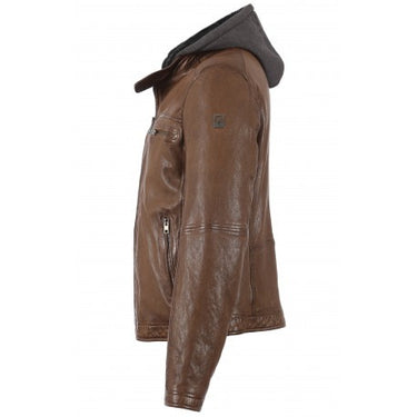 BLOUSON HOMME MOUTON VEGAS CAMEL CAMEL