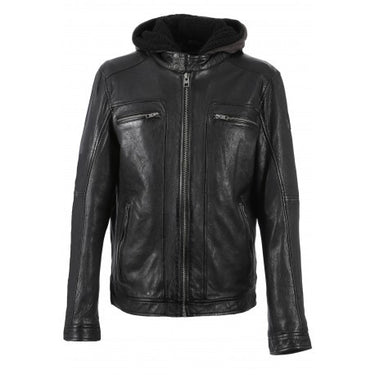 BLOUSON HOMME MOUTON VEGAS NOIR NOIR