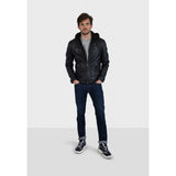 BLOUSON HOMME MOUTON VEGAS NOIR NOIR