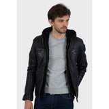 BLOUSON HOMME MOUTON VEGAS NOIR NOIR